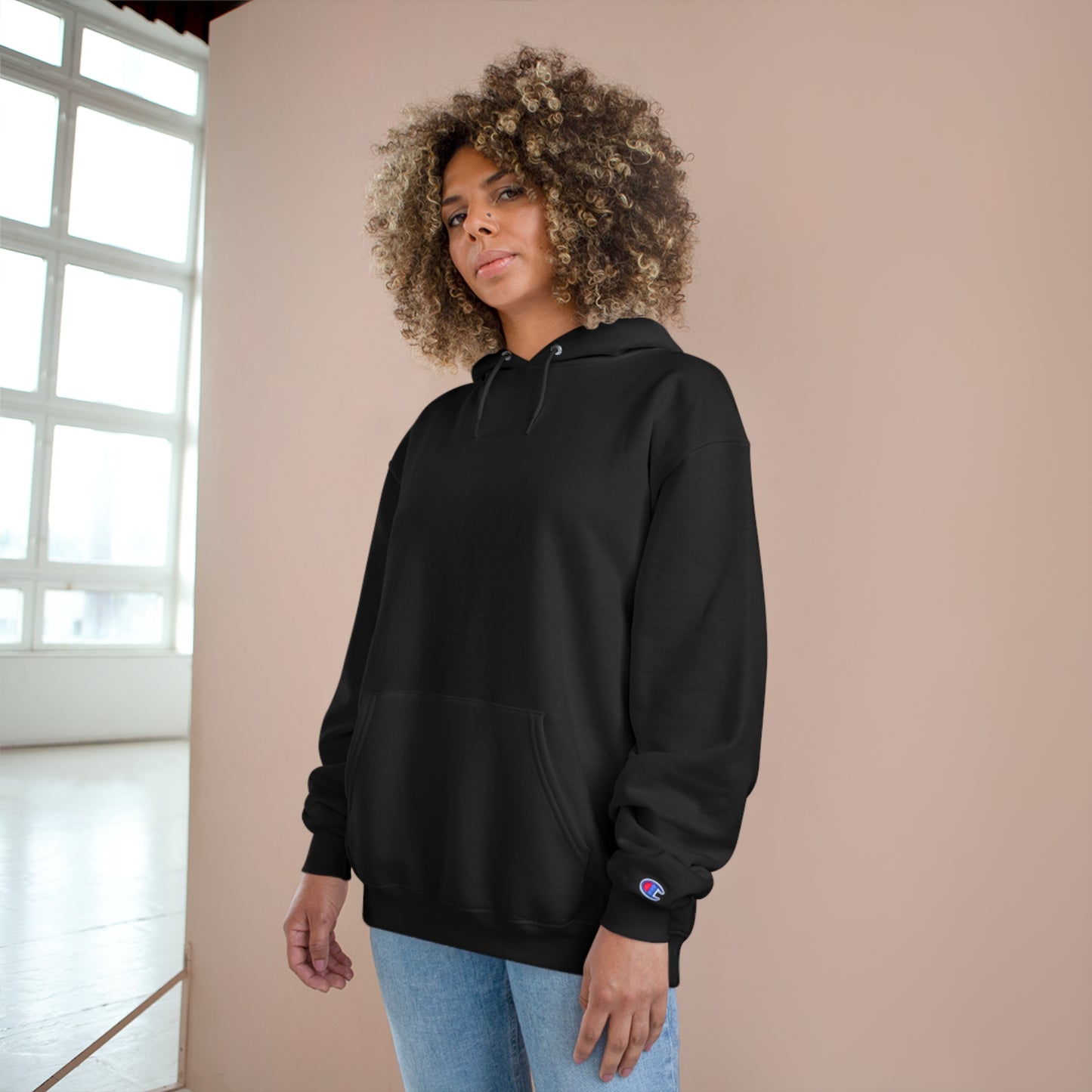 Champion Hoodie S700 "Notoriety One Code At A Time" Funny Hooded Sweatshirt For Coders Unisex