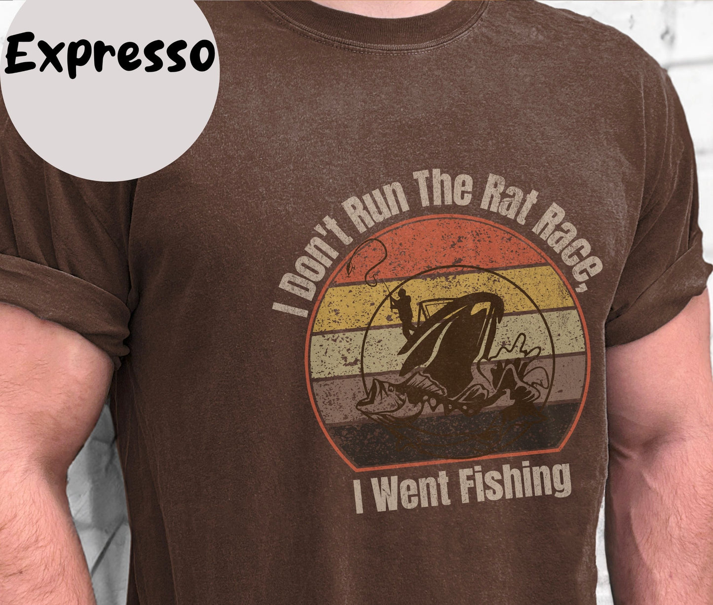 "I don't Run The Rat Race ..." Funny T-shirt Men And Women
