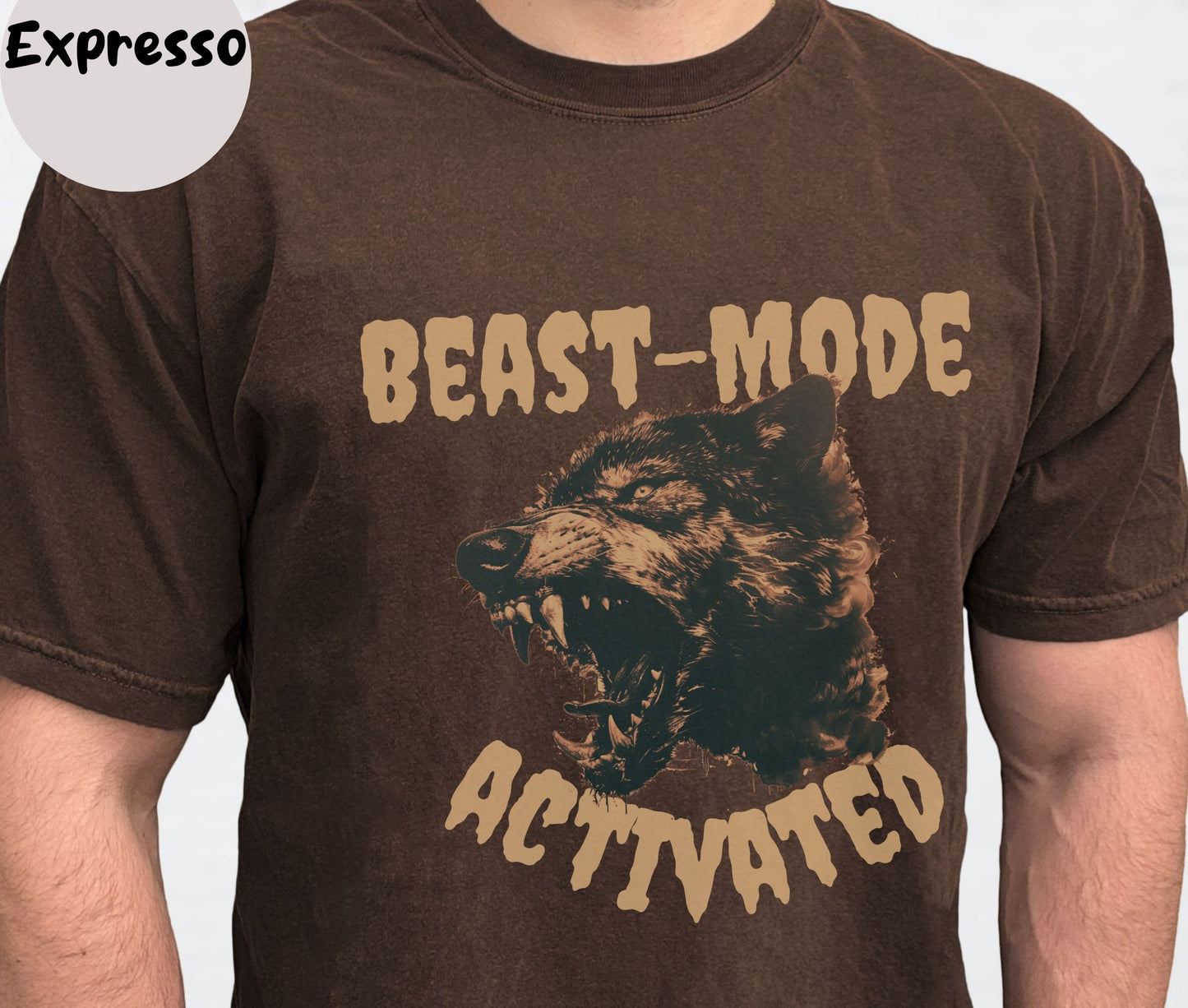 "Beast-Mode Activated" Funny T-shirt for Work Men And Women
