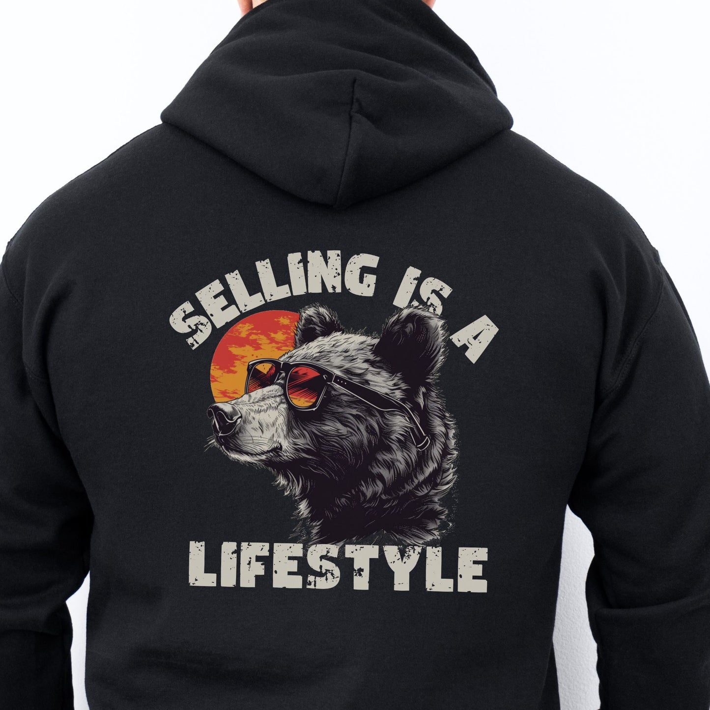 Champion S700 "Selling Is A Lifestyle" Funny Hoodie For Sales