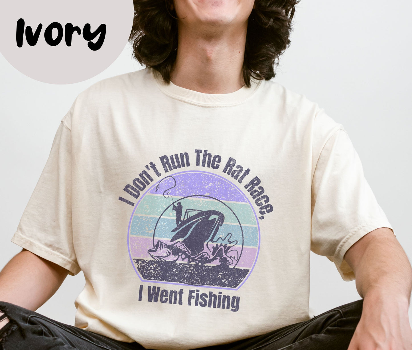 "I don't Run The Rat Race ..." Funny T-shirt Men And Women