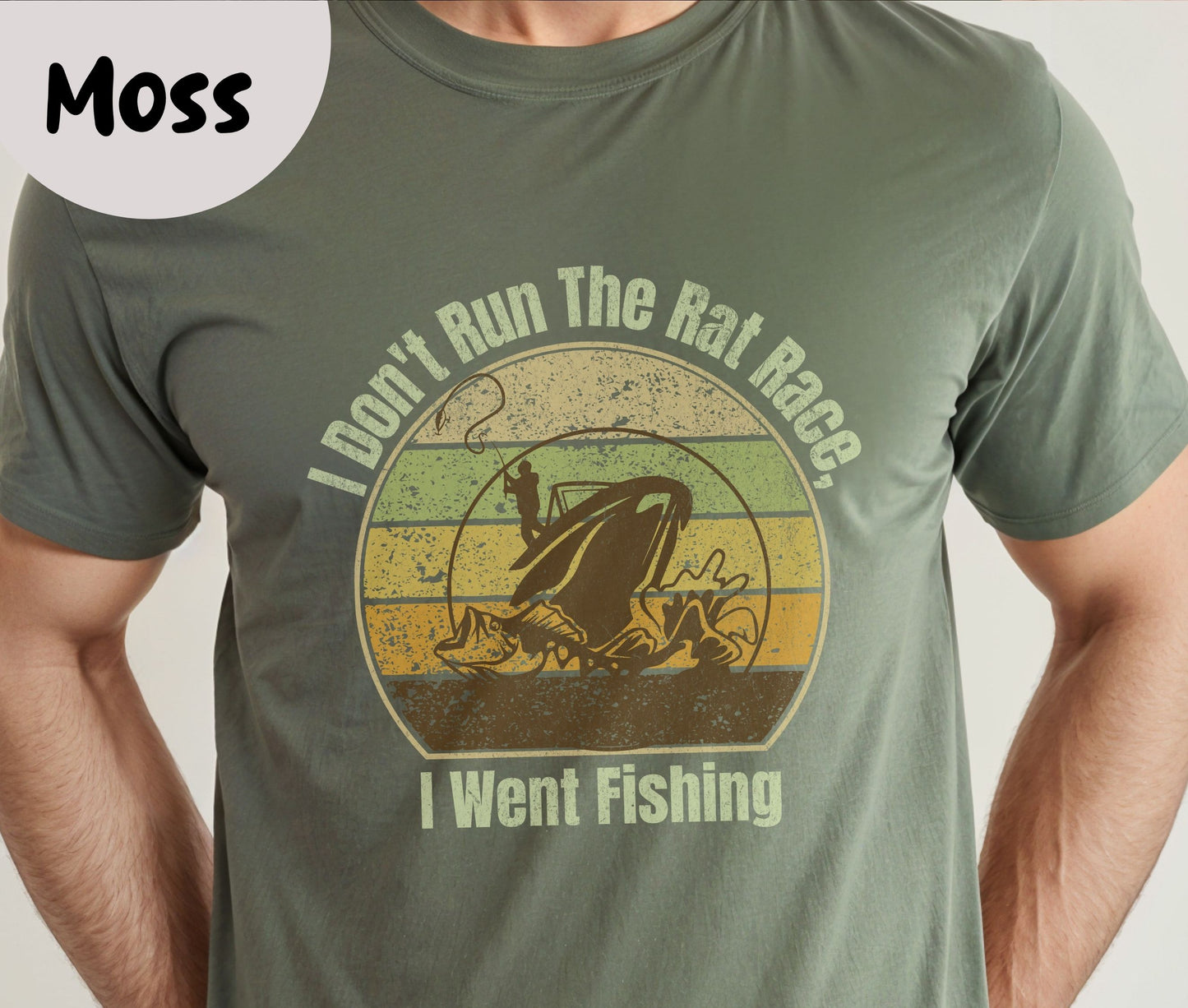 "I don't Run The Rat Race ..." Funny T-shirt Men And Women