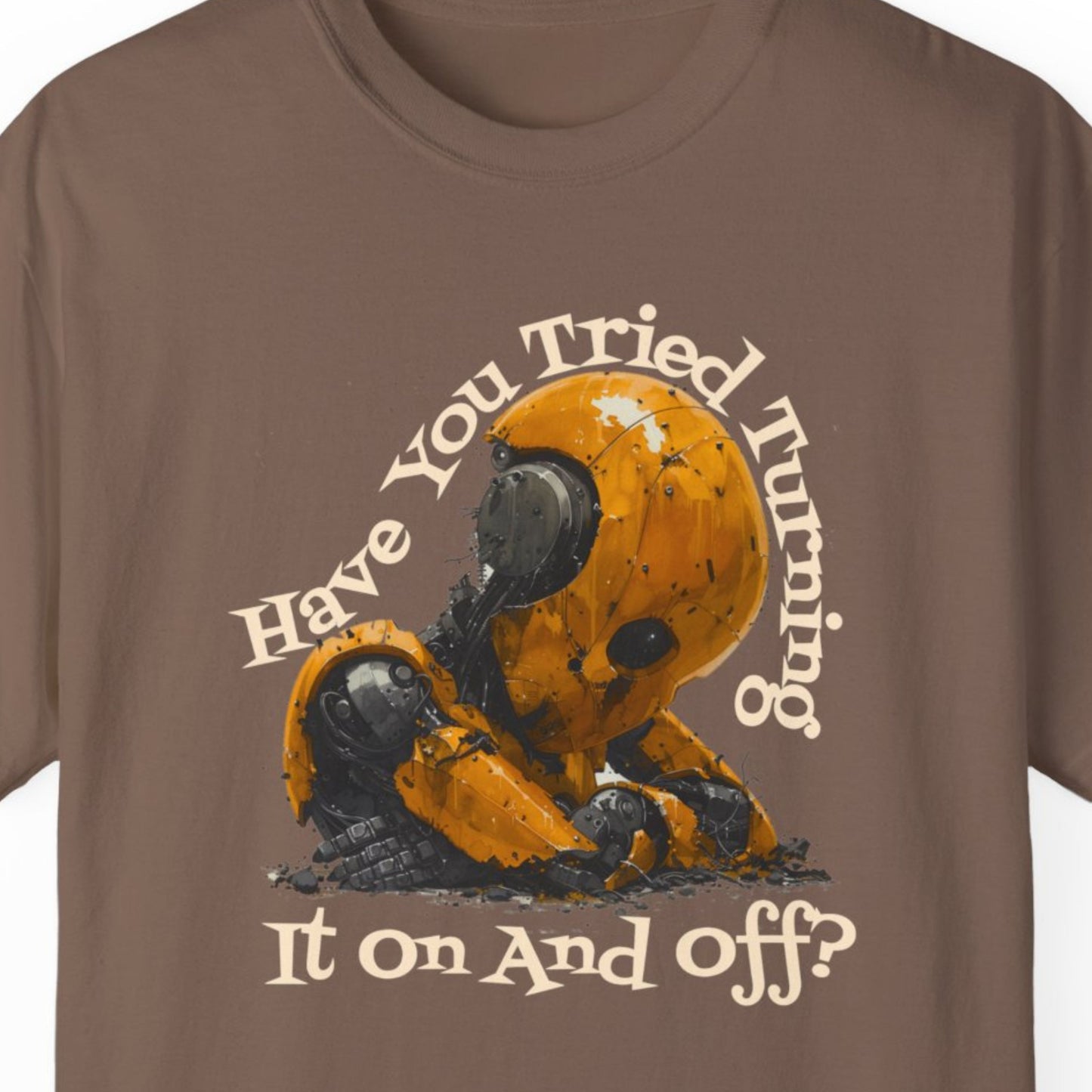 Humorous T-shirt Men And Women Expresso Front