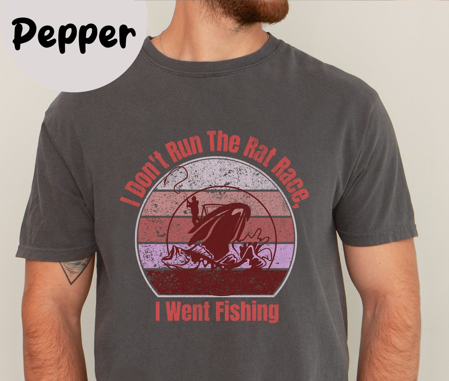 "I don't Run The Rat Race ..." Funny T-shirt Men And Women