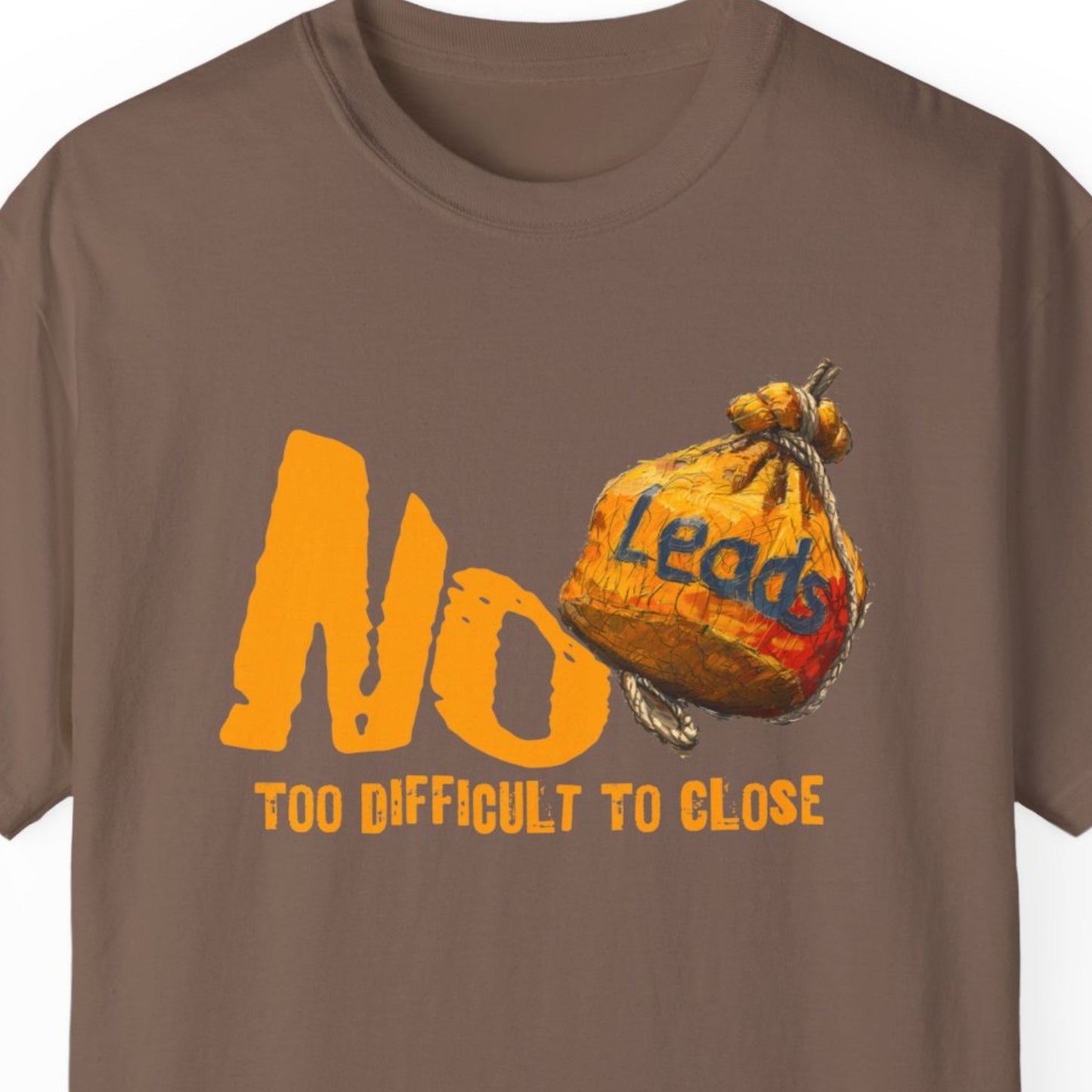Humorous T-shirt About Work Men And Women Expresso Front