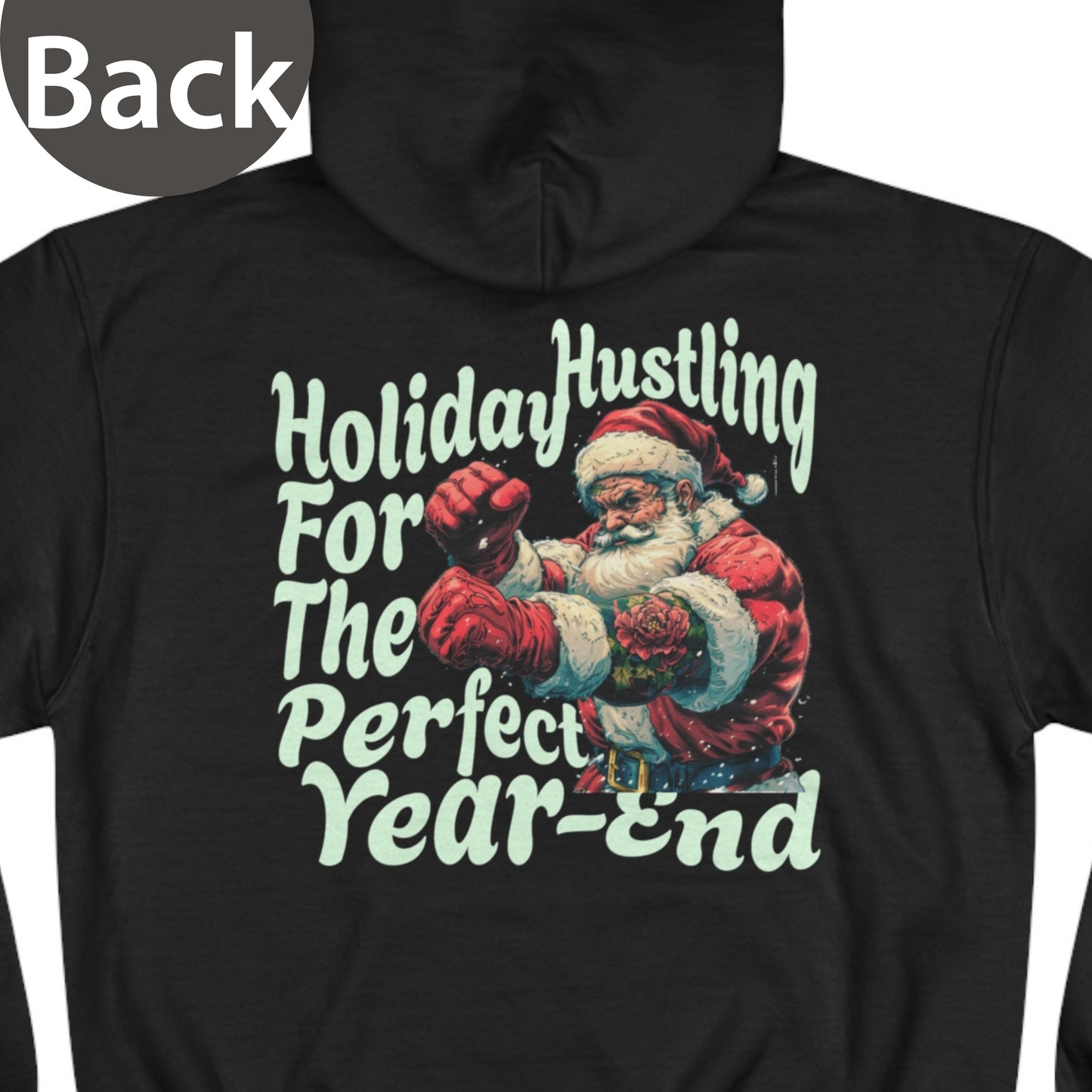 Champion S700 Hoodie "Holiday Hustling For The Perfect Year-End" Funny Christmas Hoodie