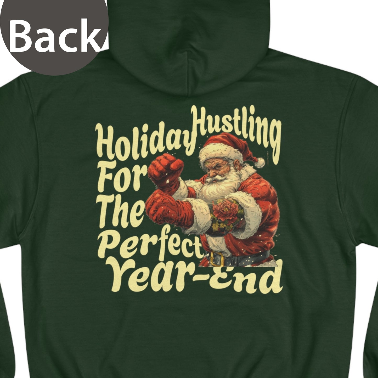 Champion S700 Hoodie "Holiday Hustling For The Perfect Year-End" Funny Christmas Hoodie