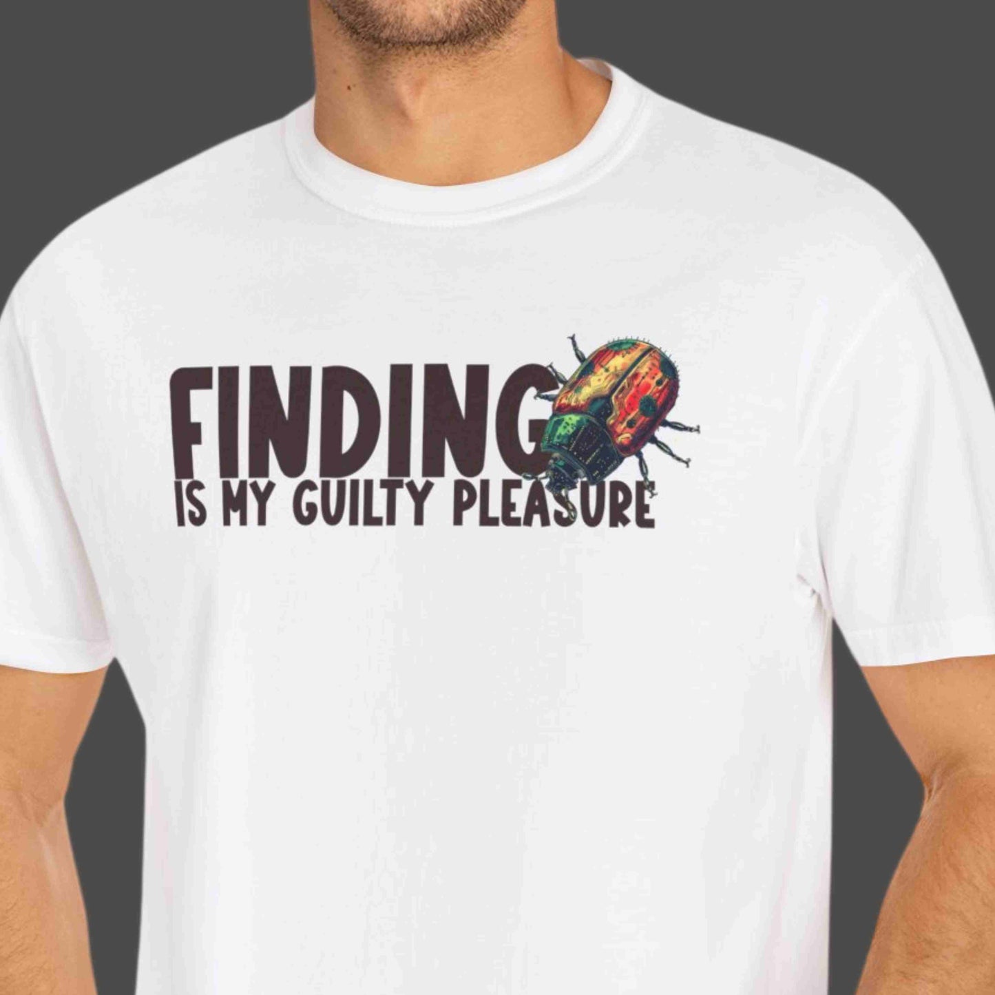 "Finding Bugs Is My Guilty Pleasure" Funny T-shirt For Coders Unisex