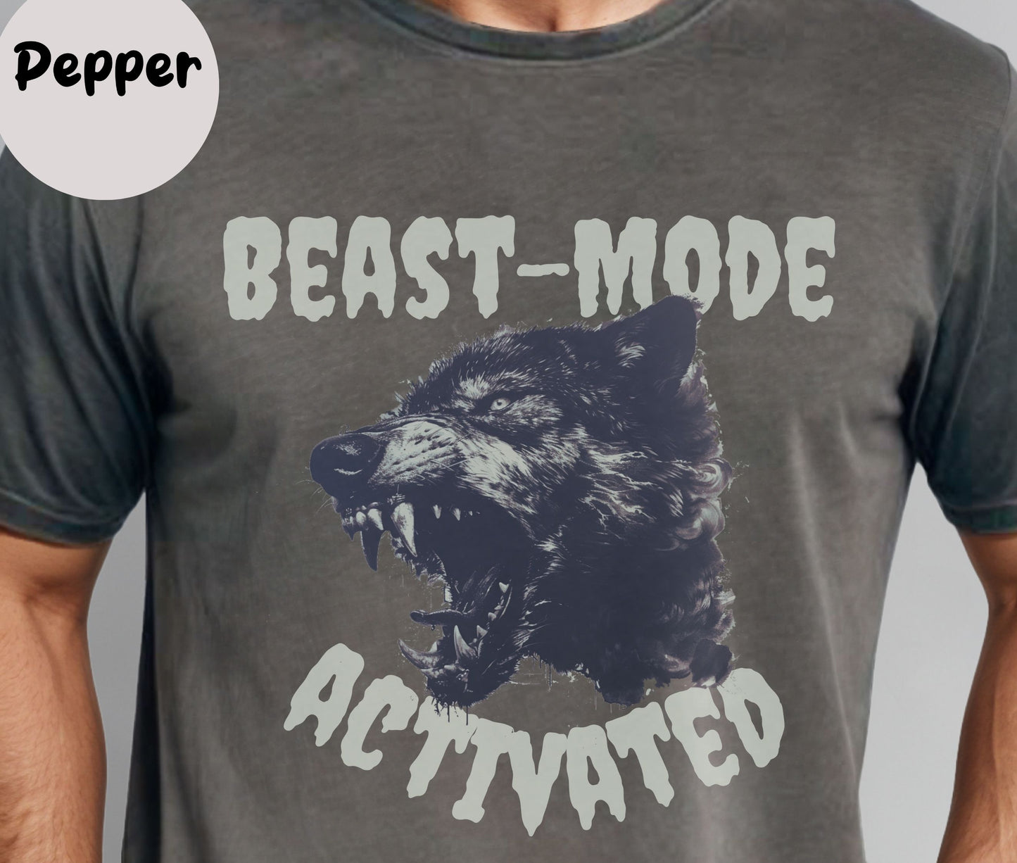 "Beast-Mode Activated" Funny T-shirt for Work Men And Women
