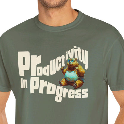 "Productivity In Progress" Funny T-shirt for Work Men And Women