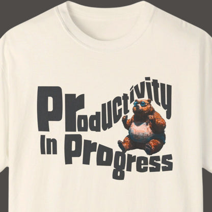 "Productivity In Progress" Funny T-shirt for Work Men And Women