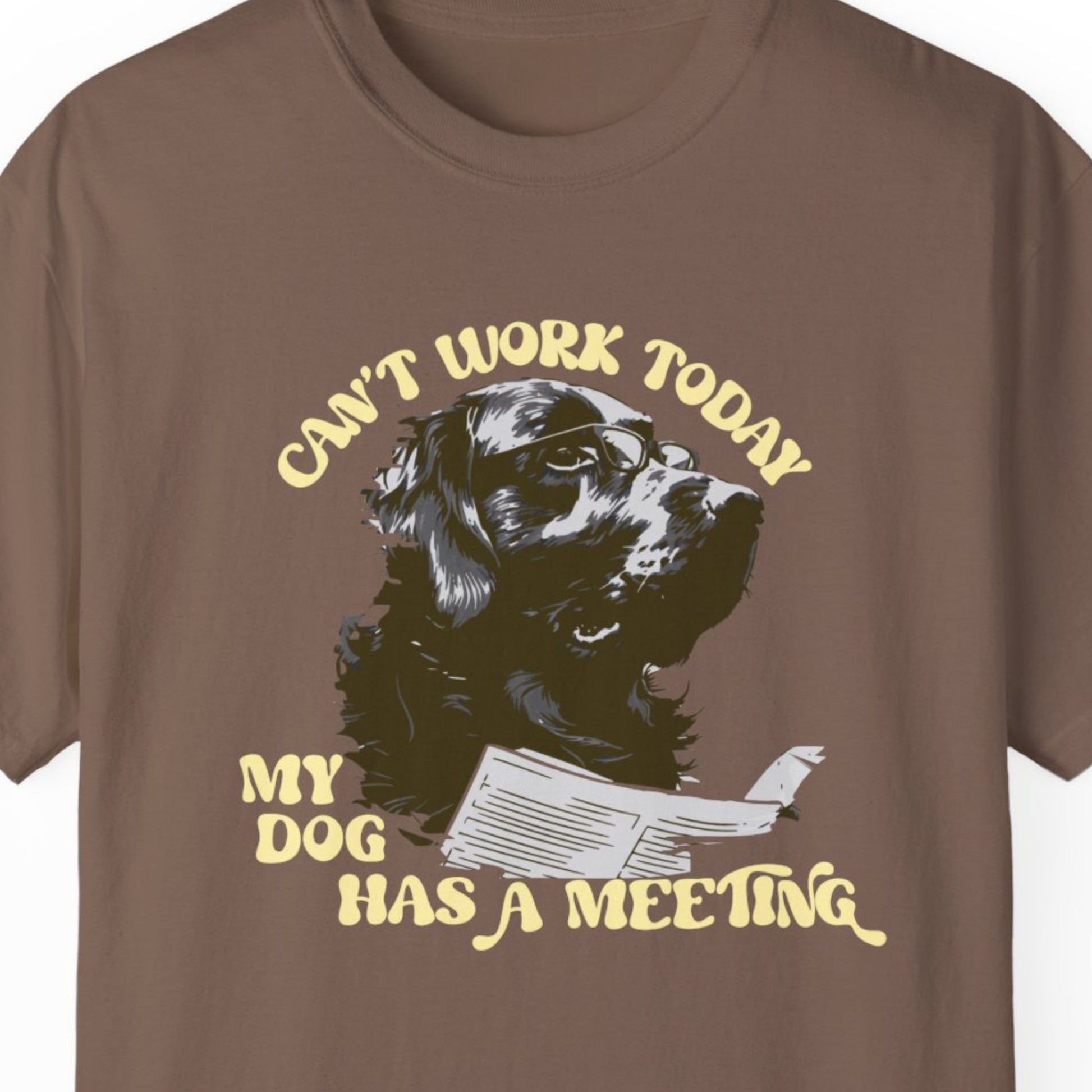 Funny T-shirt About Work Expresso Front