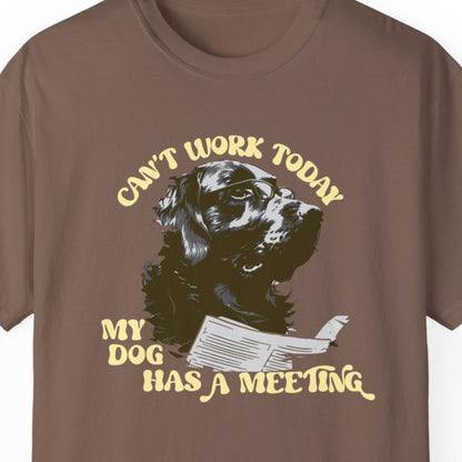 Funny T-shirt About Work Expresso Front