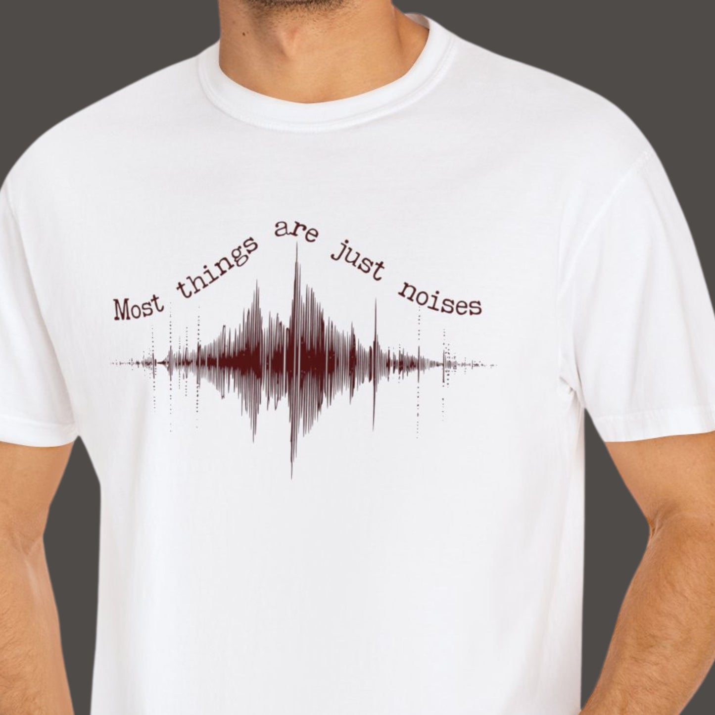 "Most Things Are Just Noises" Funny T-shirt Men And Women