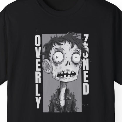 "Overly Zoned" Funny T-shirt for Work Men