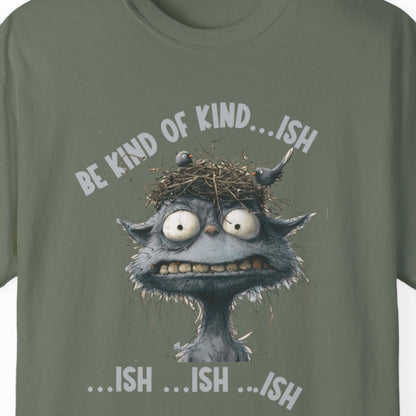 Funny T-shirt Men Moss Front