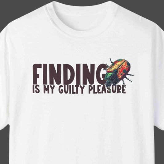 "Finding Bugs Is My Guilty Pleasure" Funny T-shirt For Coders Unisex