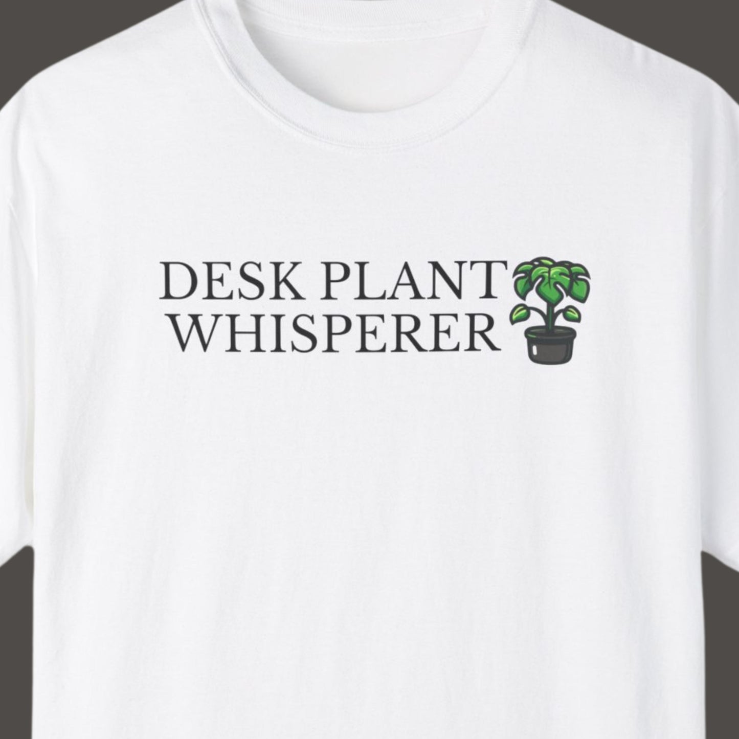 Funny T-shirt About Work White Front