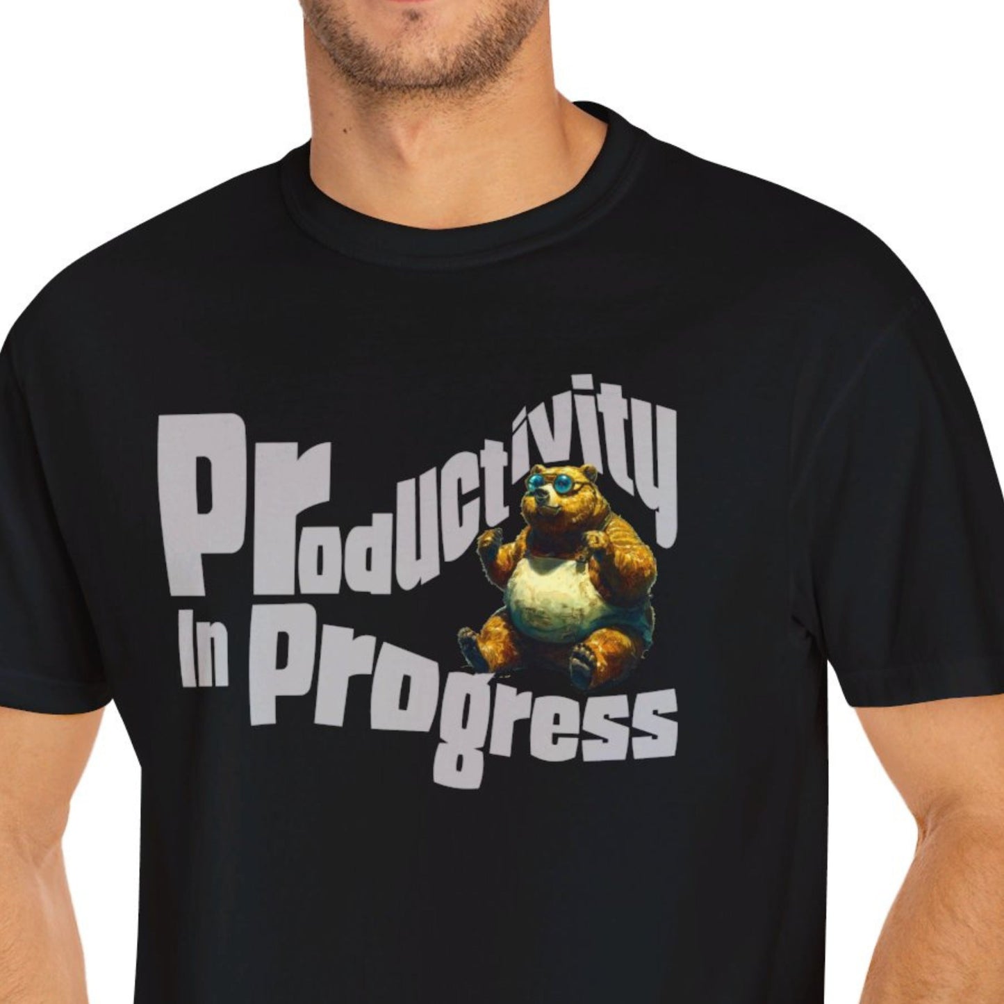 "Productivity In Progress" Funny T-shirt for Work Men And Women