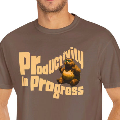 "Productivity In Progress" Funny T-shirt for Work Men And Women