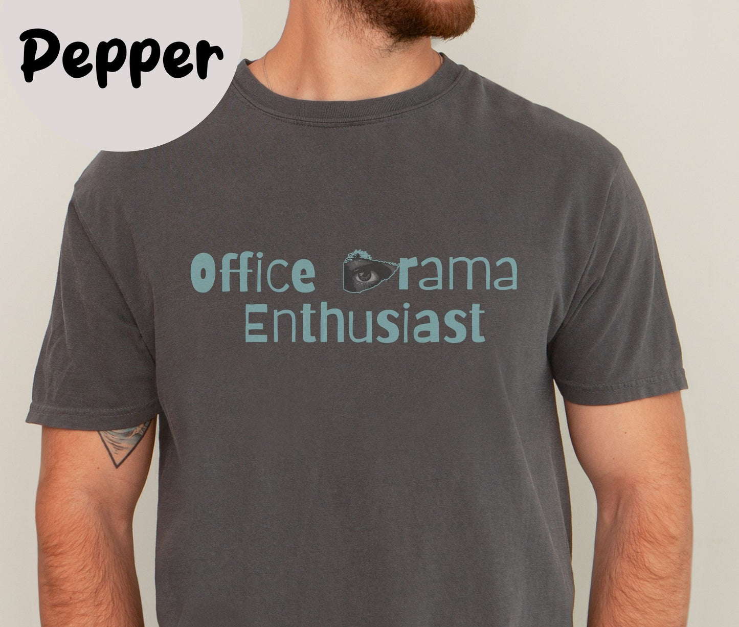 "Office Drama Enthusiast" Funny T-shirt for Work Men And Women