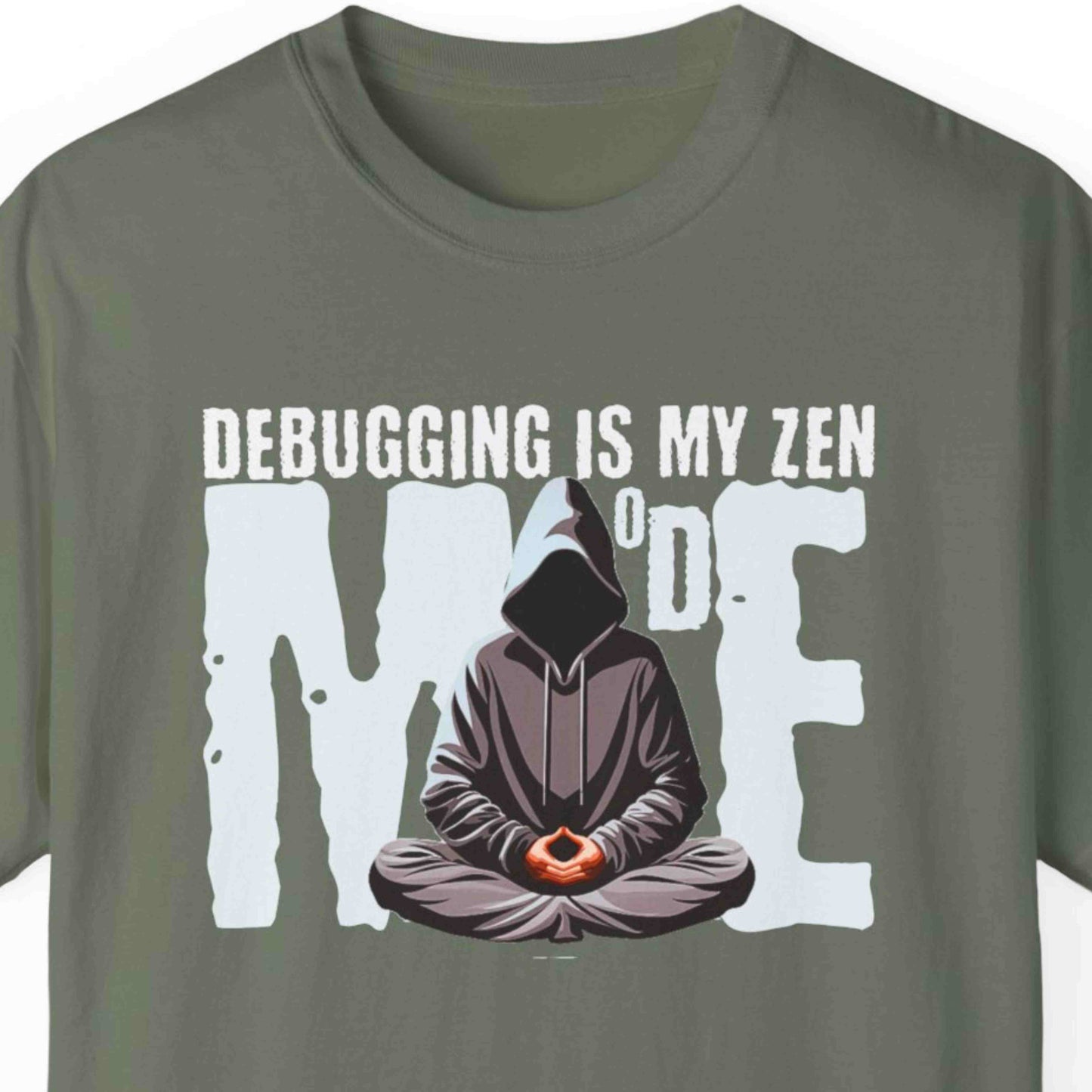 "Debugging Is My Zen Mode" Funny T-shirt for Programmers Unisex