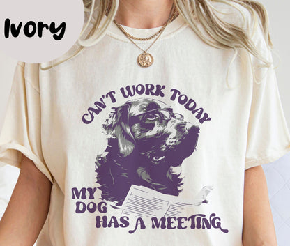 "Can't Work Today ..." T-shirt Funny T-shirt for Work Tees