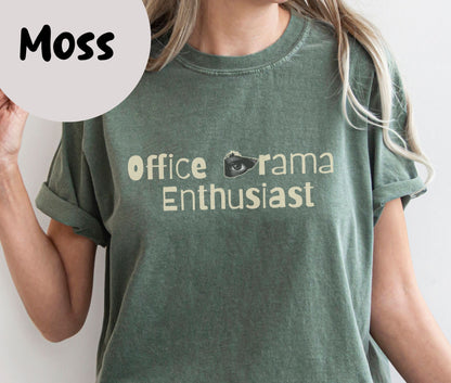 "Office Drama Enthusiast" Funny T-shirt for Work Men And Women