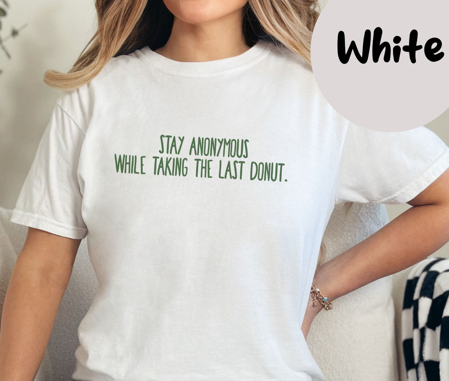 "Stay Anonymous .." Funny T-shirt for Work Men And Women